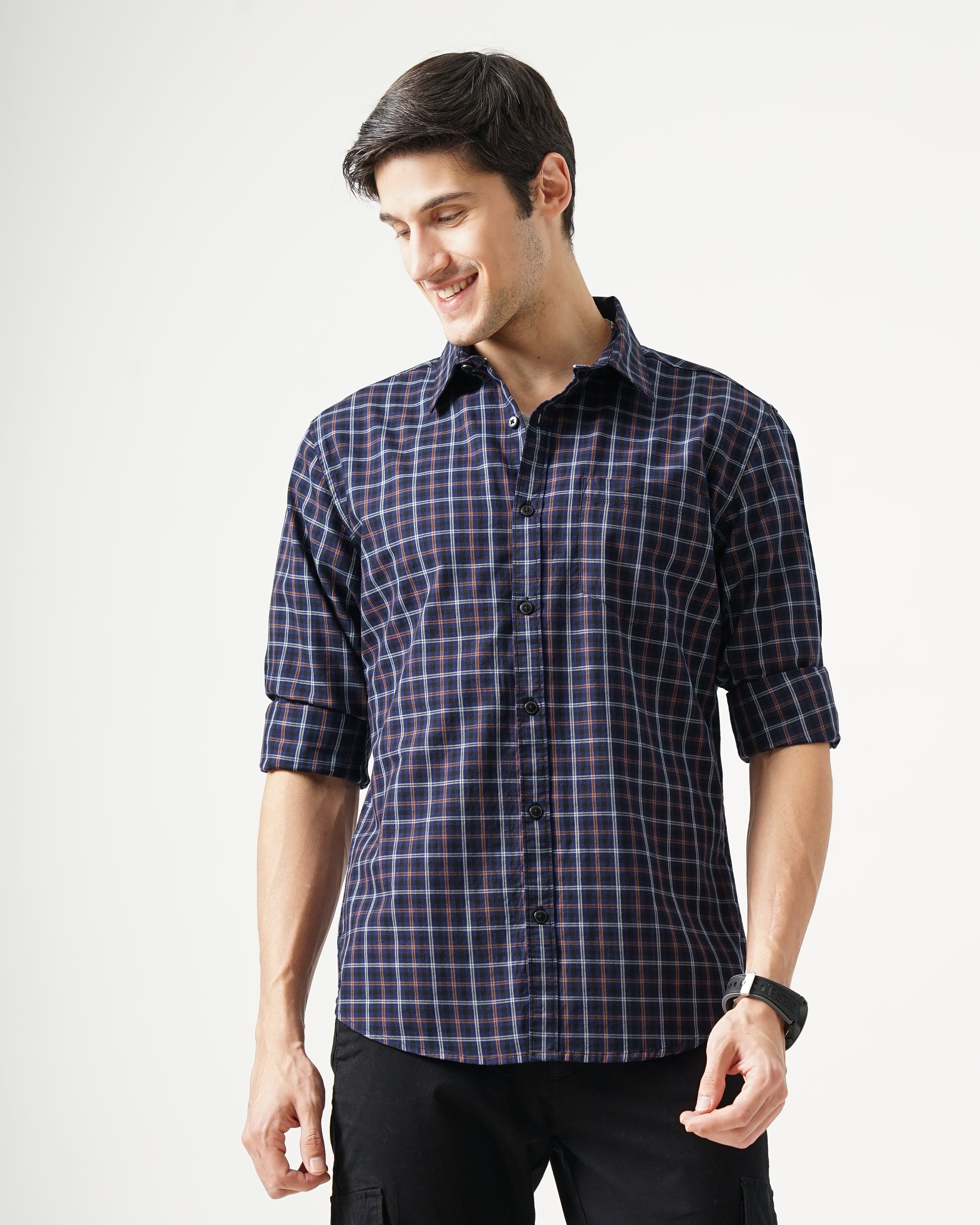 Men's Checks Shirt