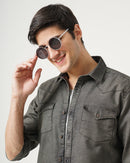 Men's Solid Casual Shirt