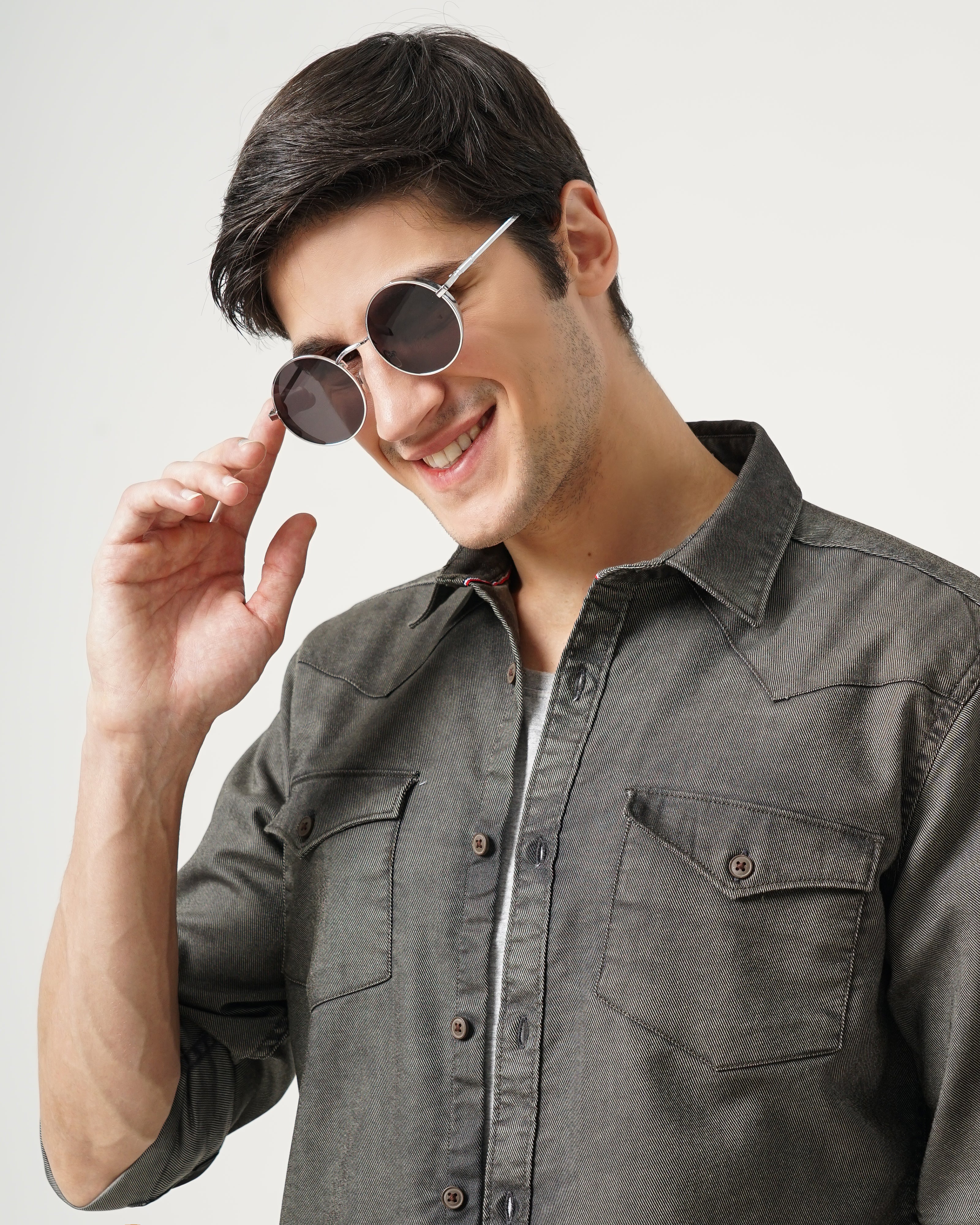 Men's Solid Casual Shirt