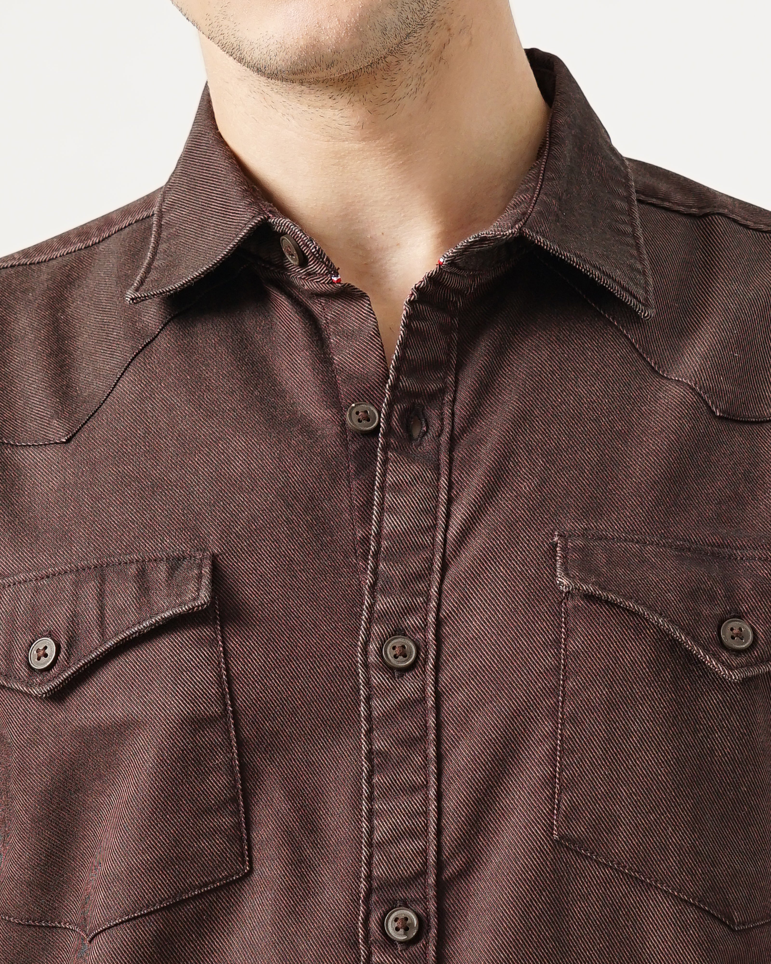 Men's Solid Casual Shirt