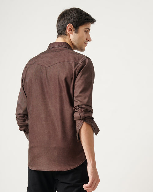 Men's Solid Casual Shirt
