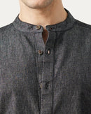 men's denim shirt