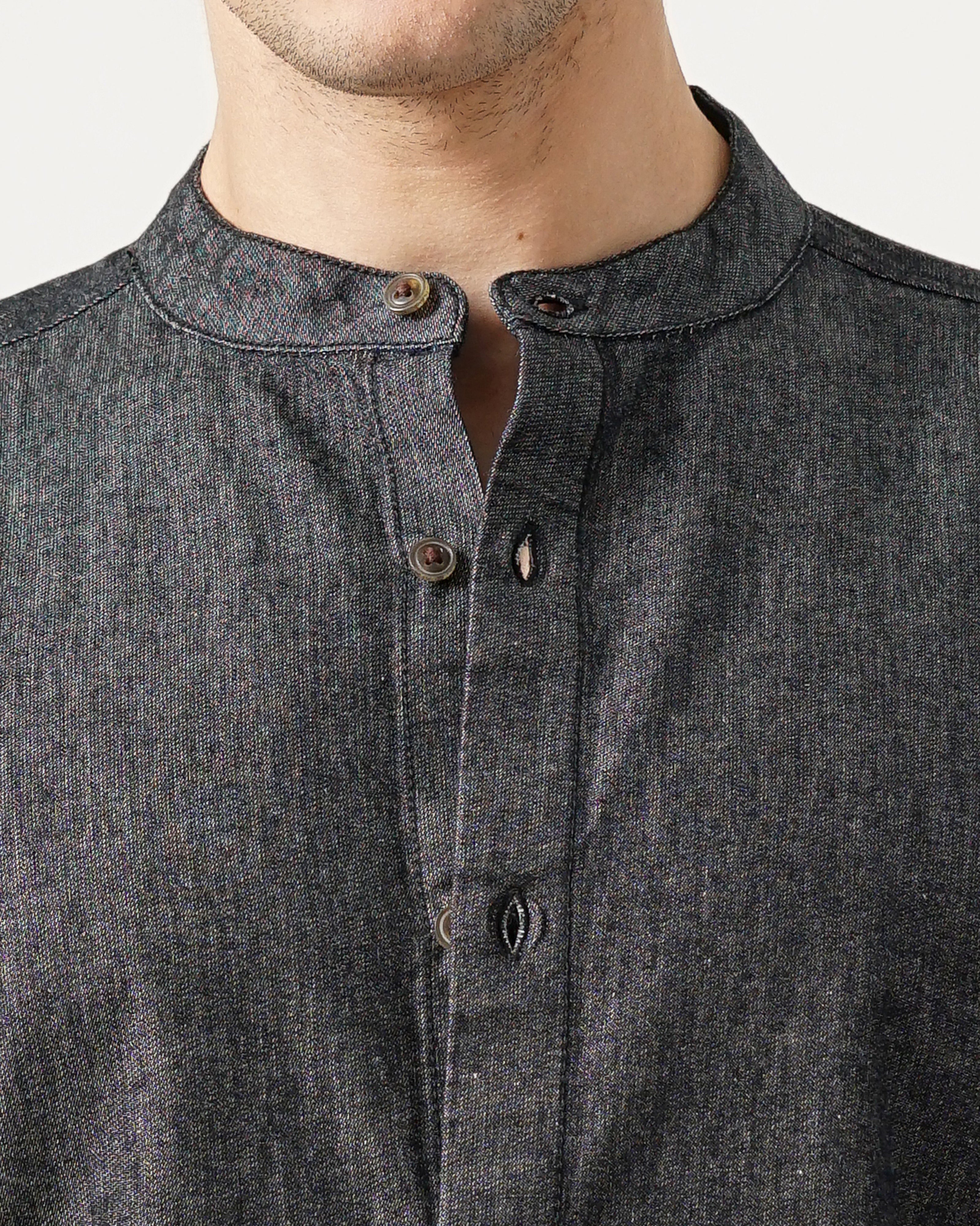 men's denim shirt