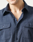 Men's Solid Casual Shirt