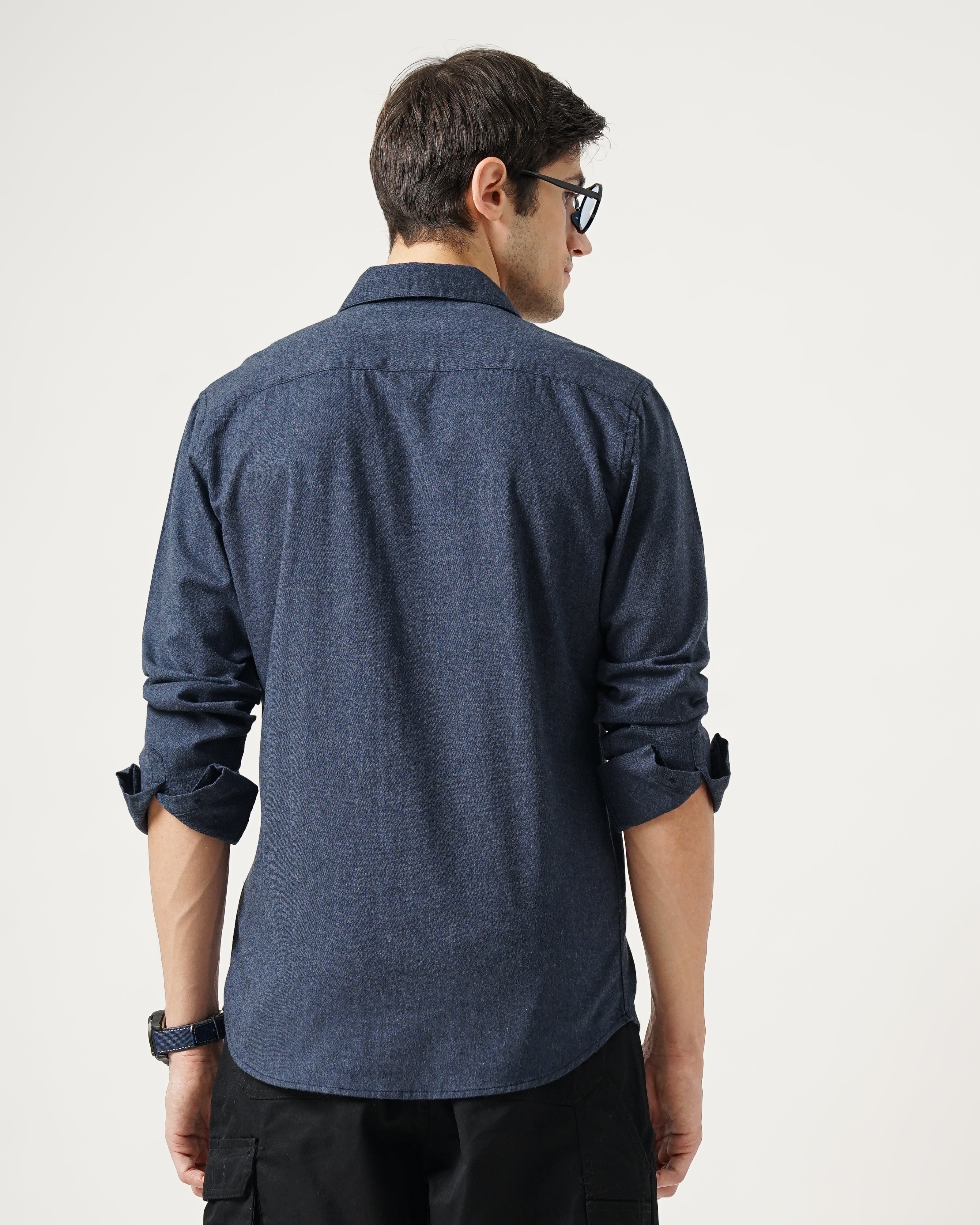 Men's Solid Casual Shirt