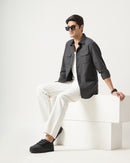 Men's Solid Casual Shirt