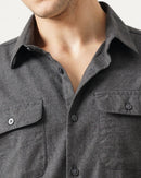Men's Solid Casual Shirt