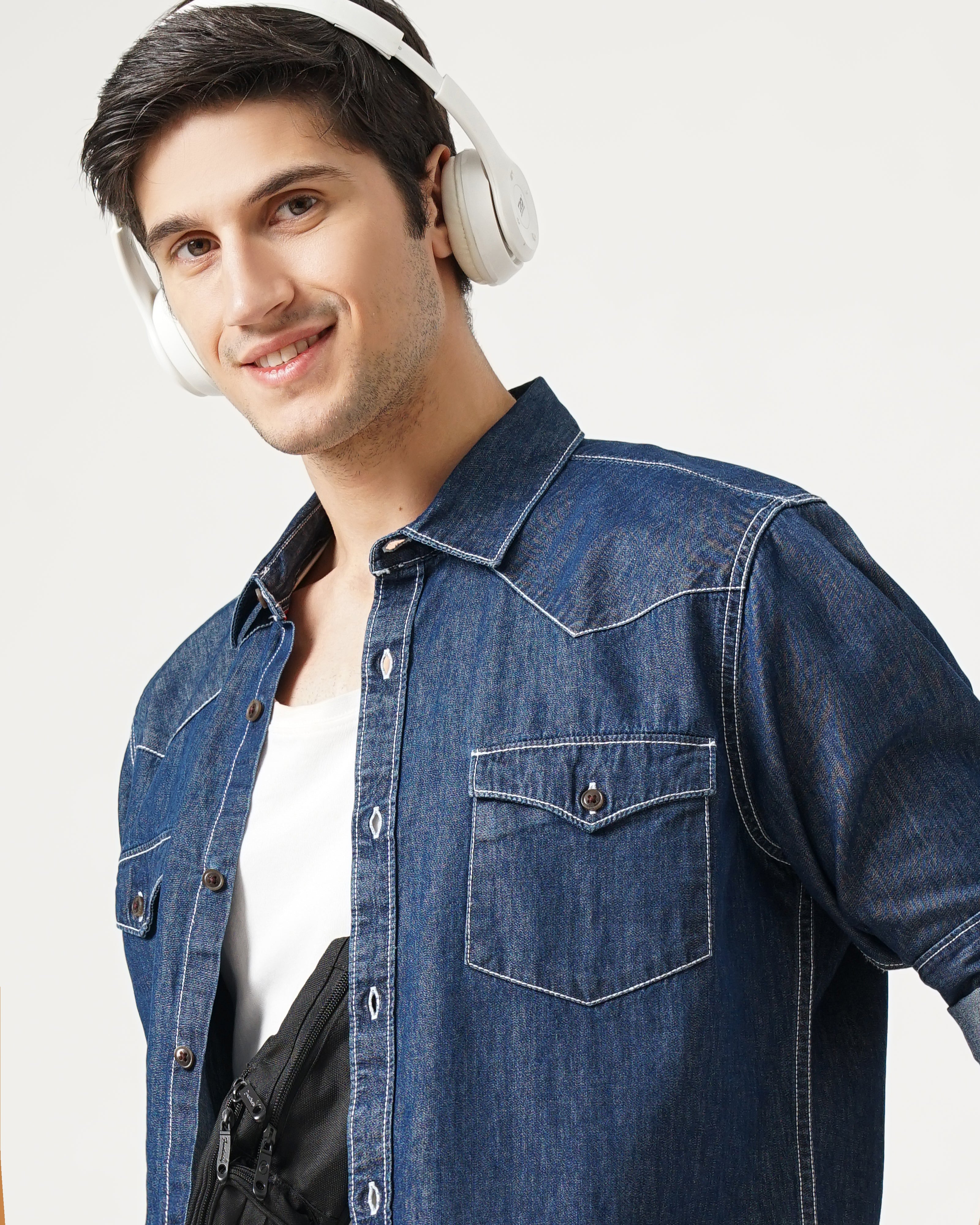 MEN'S DENIM SHIRT