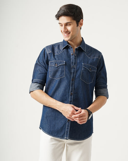 MEN'S DENIM SHIRT