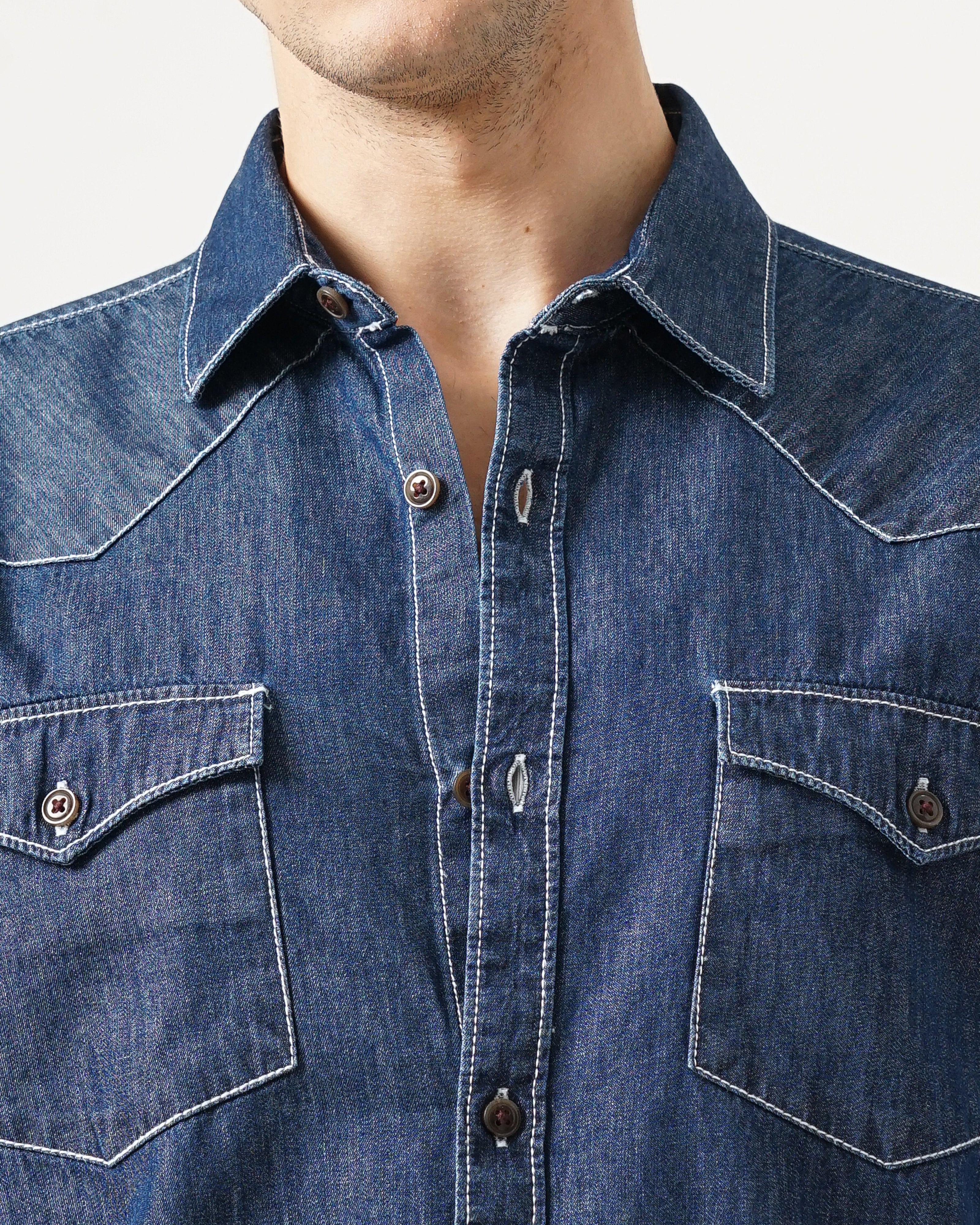 MEN'S DENIM SHIRT