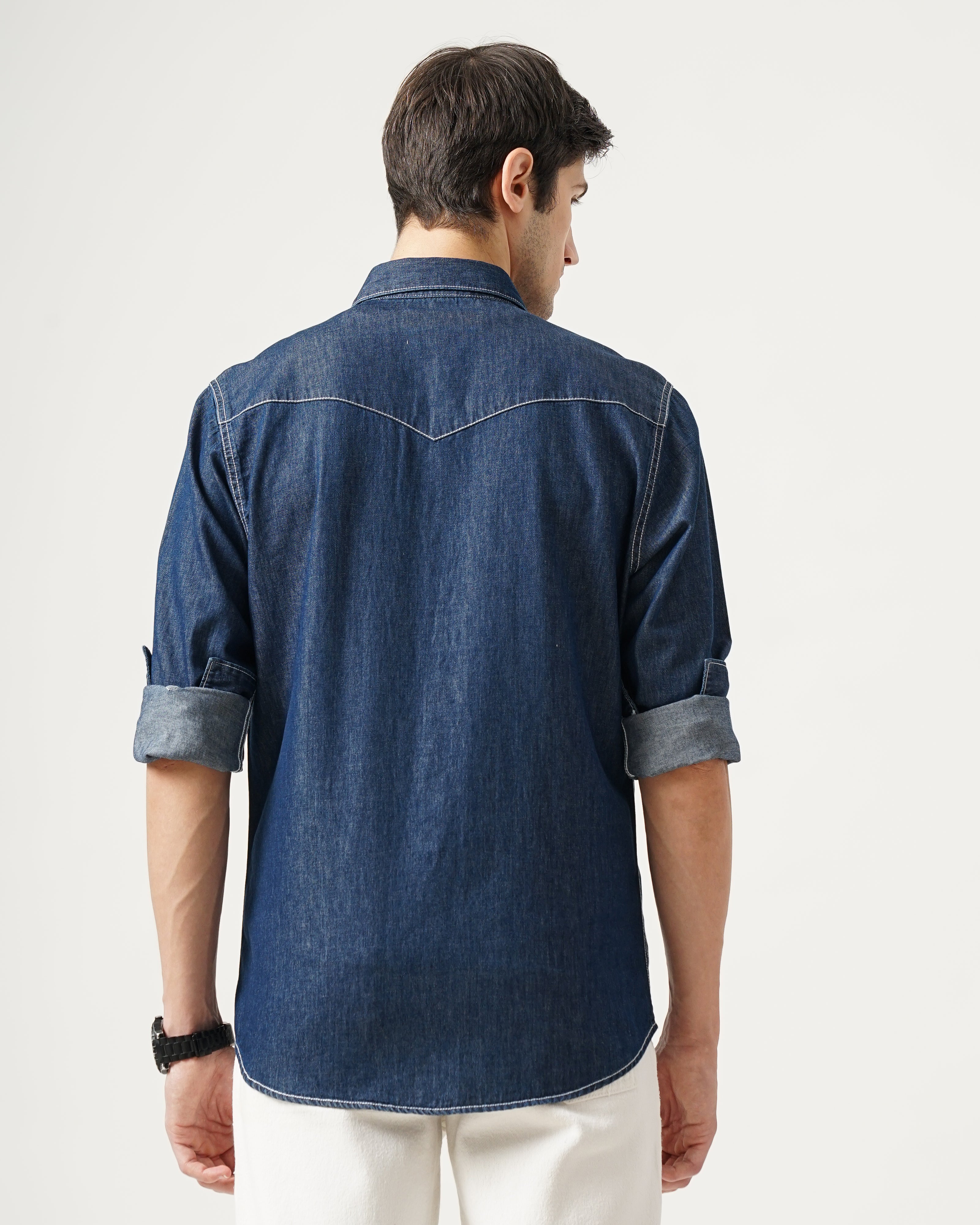 MEN'S DENIM SHIRT