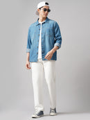 Denim Over Shirt