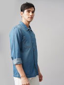 Denim Over Shirt