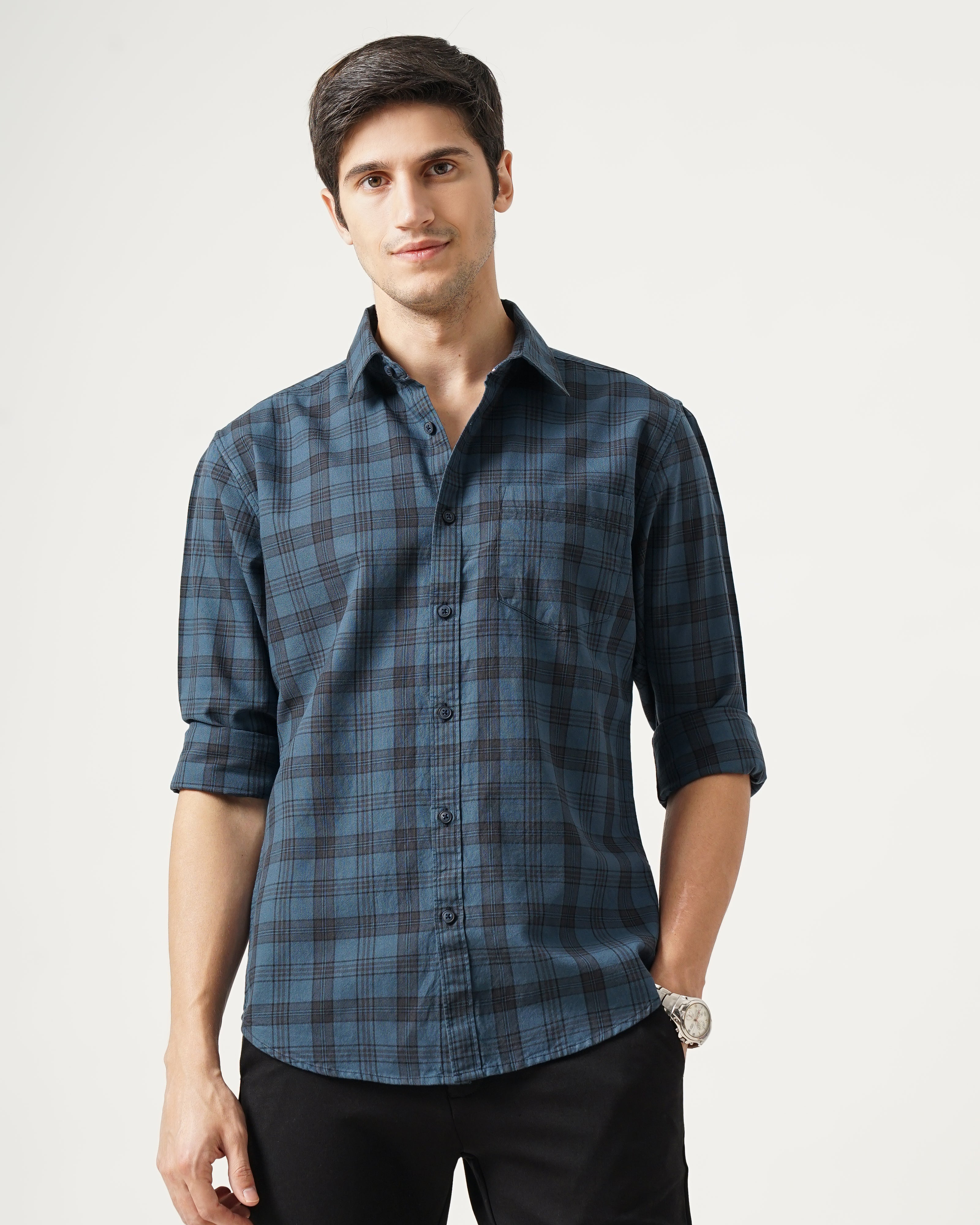 Men's Checks Shirt