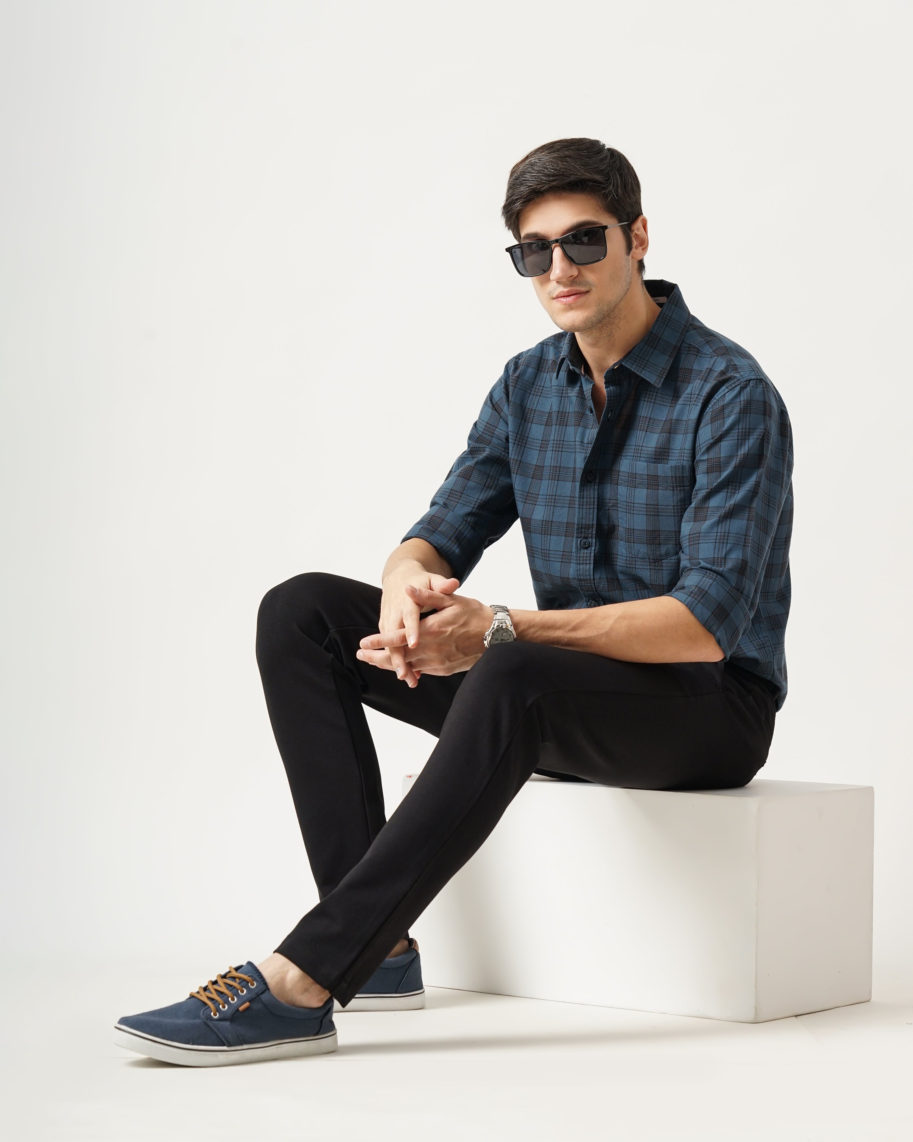 Men's Checks Shirt