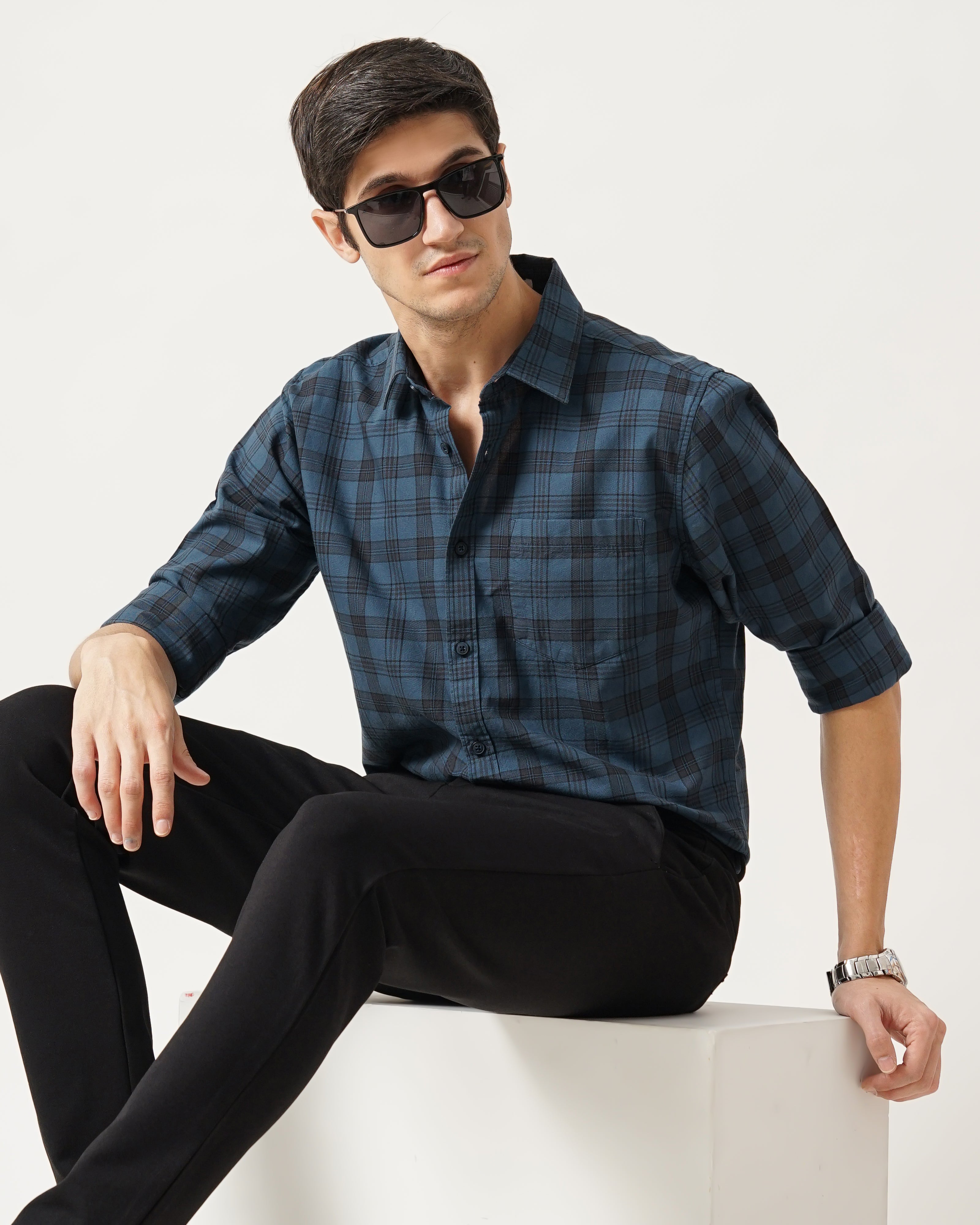 Men's Checks Shirt