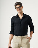 men's Self design Shirt