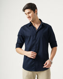 men's Self design Shirt