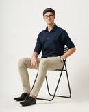 men's Self design Shirt