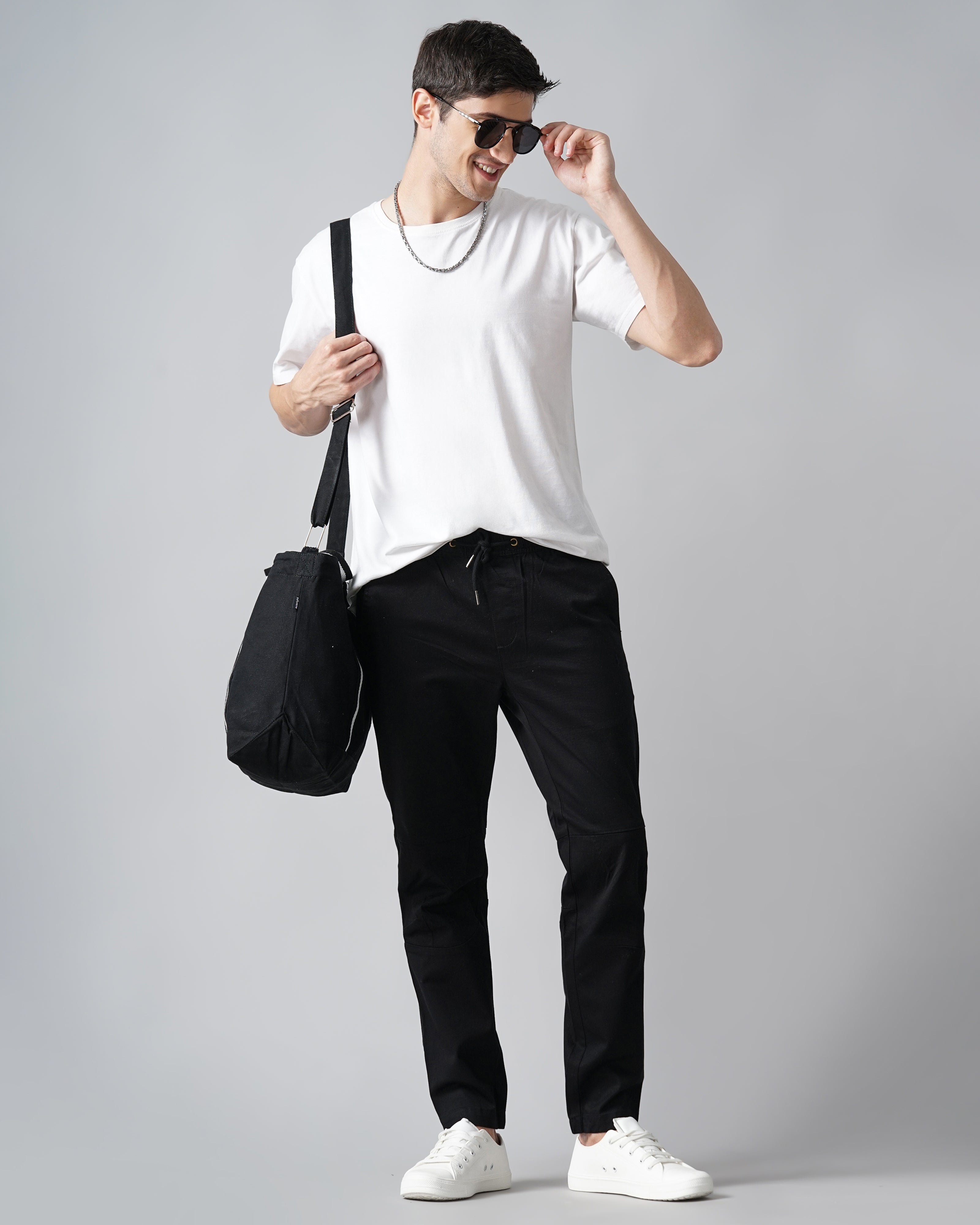 MEN'S CARGO ANKLE LENGTH TROUSERS