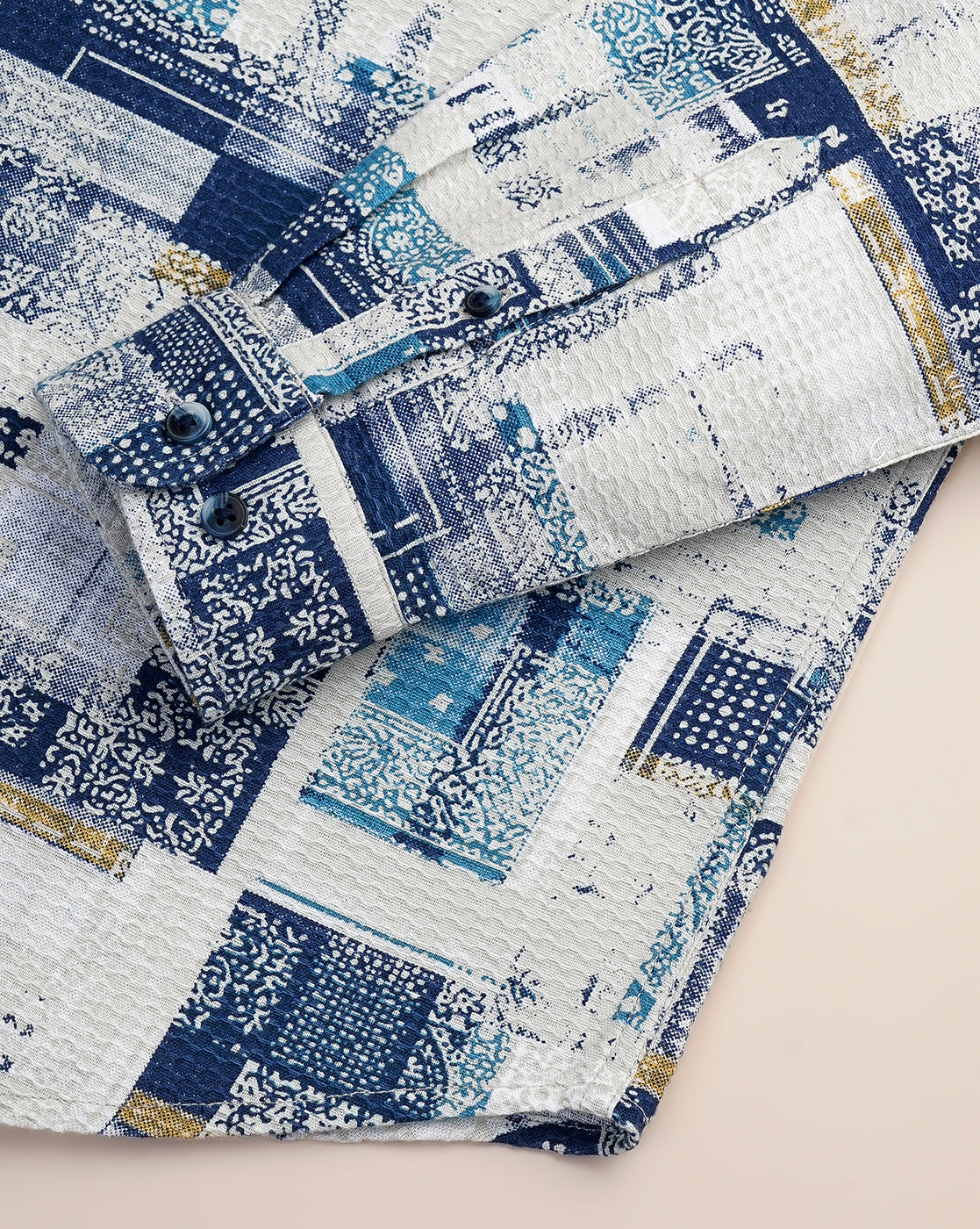 ABSTRACT PRINT  SHIRT