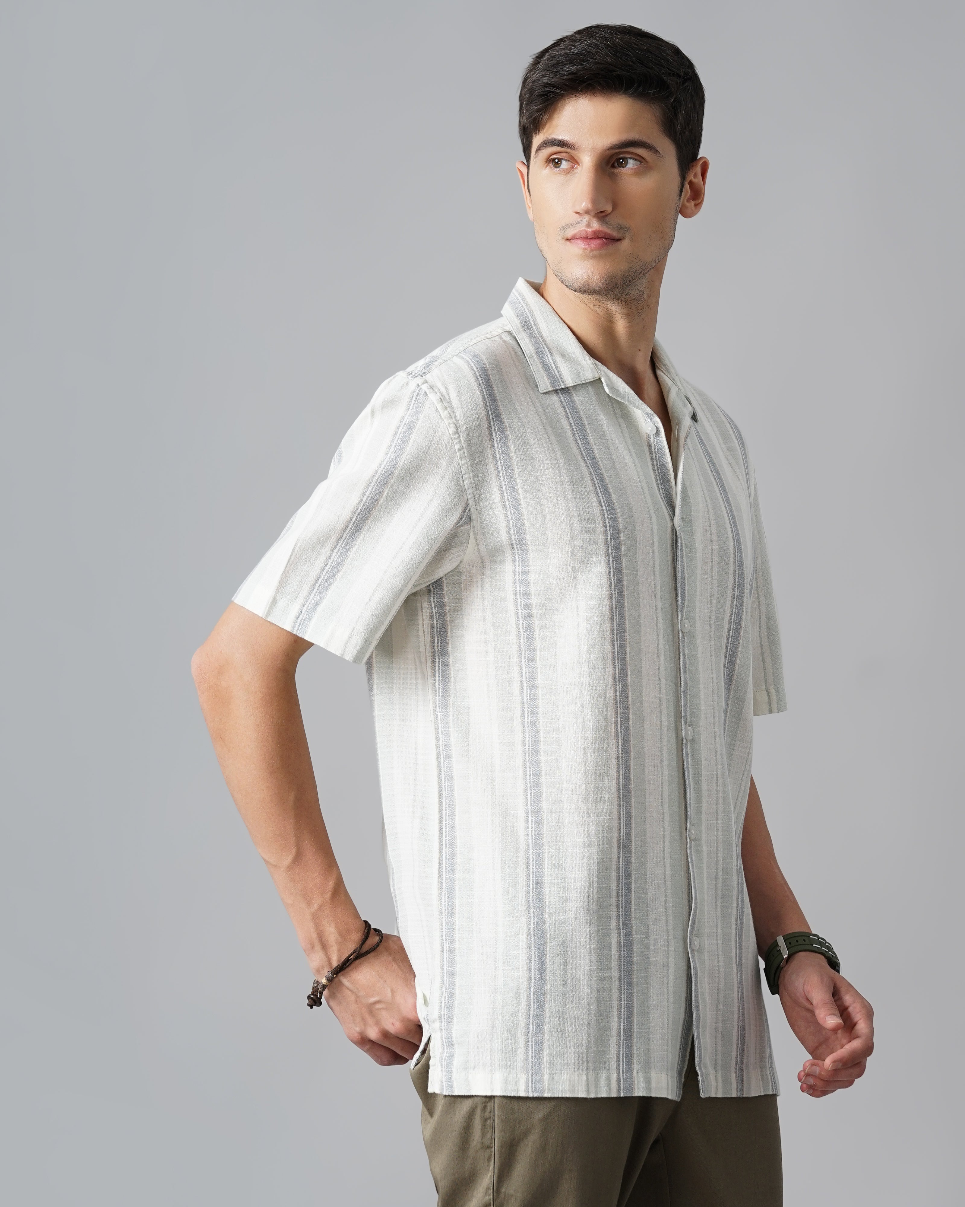 MEN'S STRIPES SHIRT