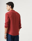 men's self design shirt