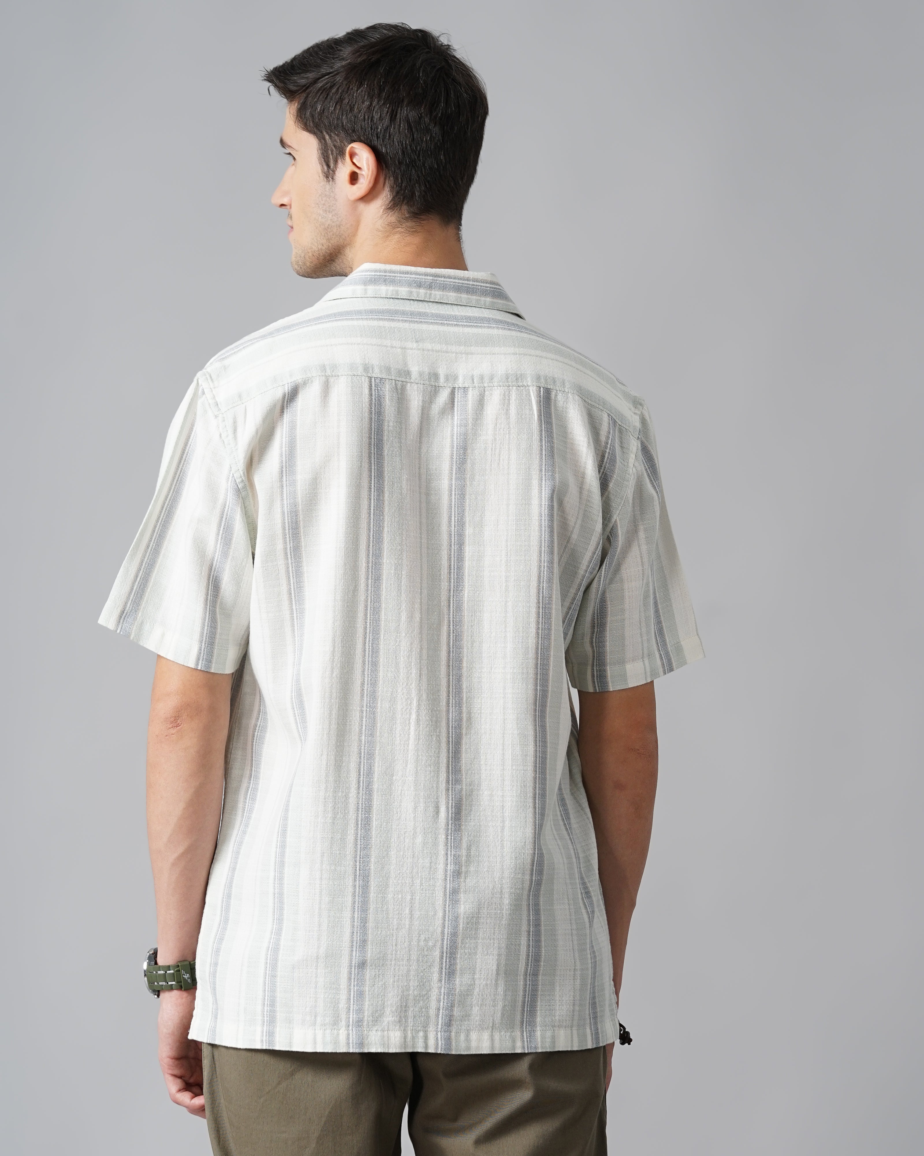 MEN'S STRIPES SHIRT