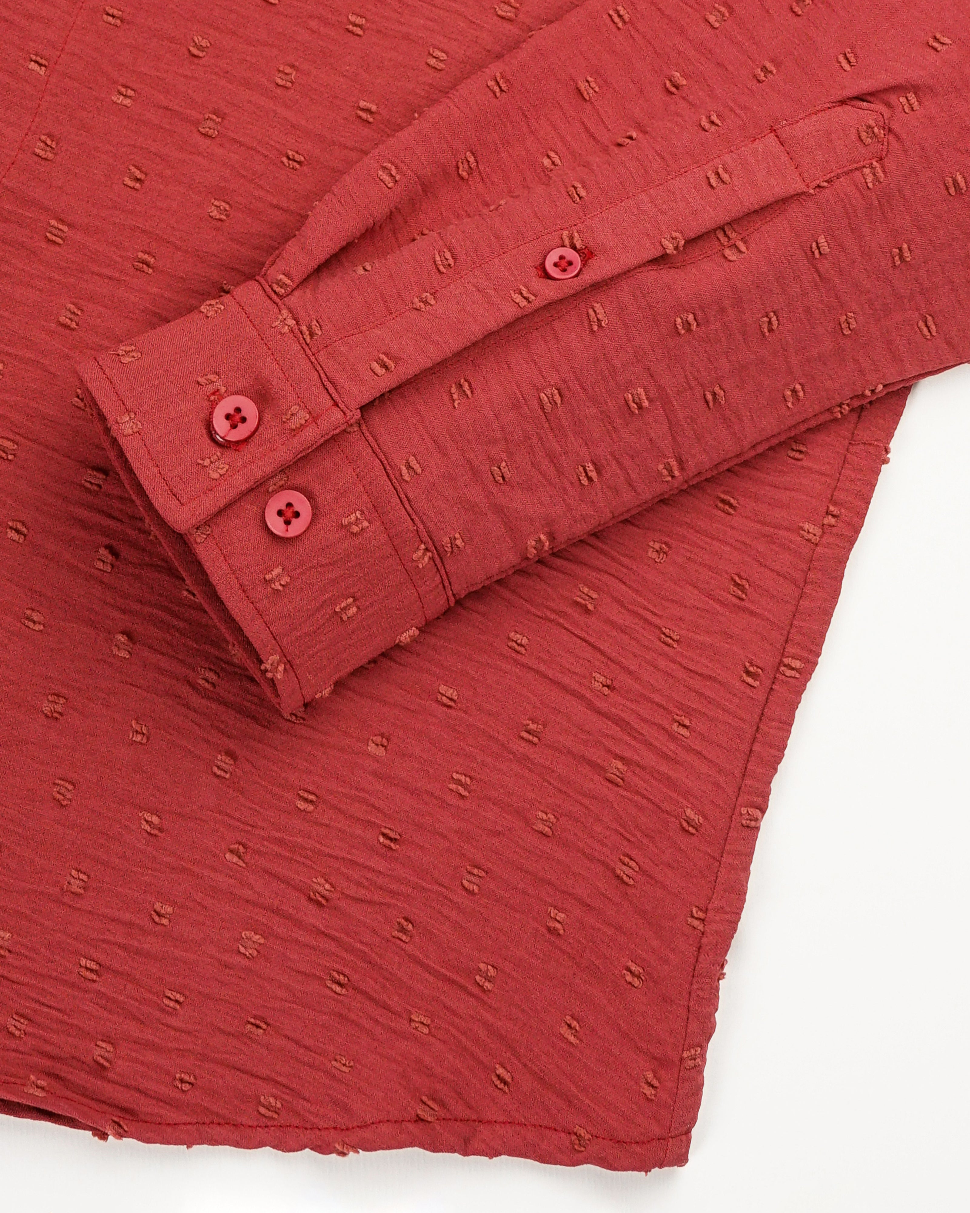 men's self design shirt