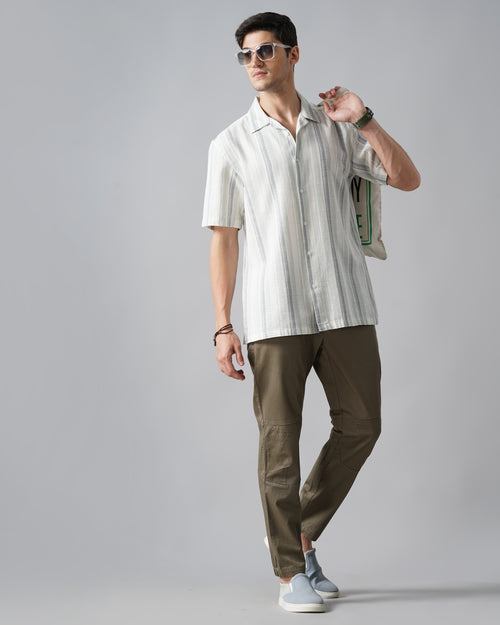 MEN'S CARGO ANKLE LENGTH TROUSERS