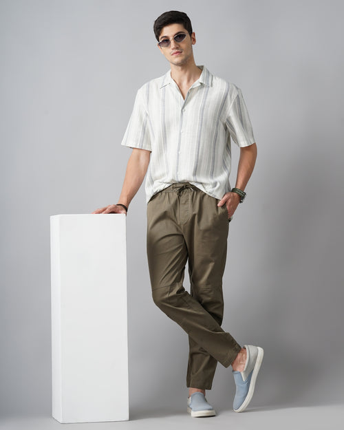 MEN'S CARGO ANKLE LENGTH TROUSERS
