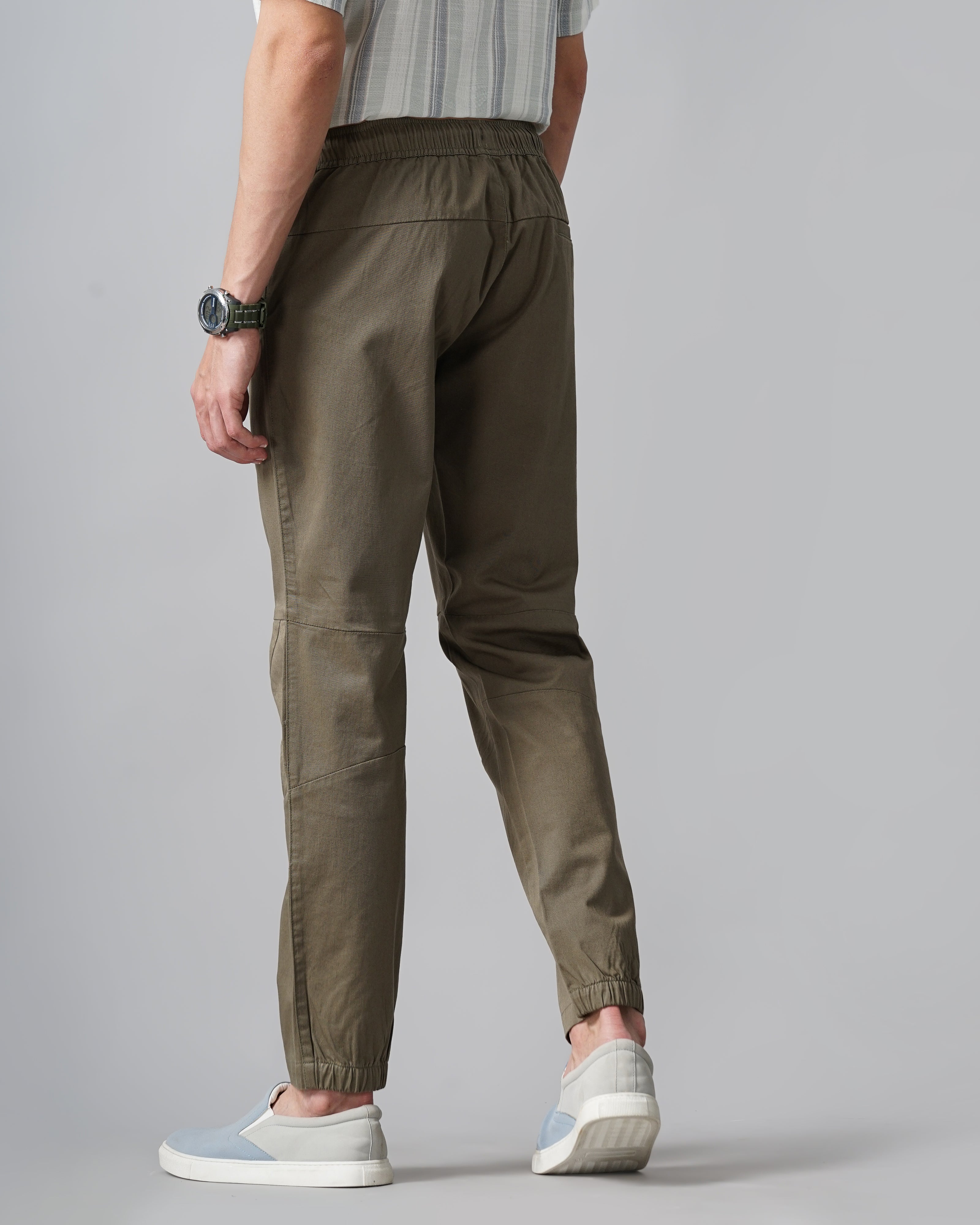 MEN'S CARGO ANKLE LENGTH TROUSERS