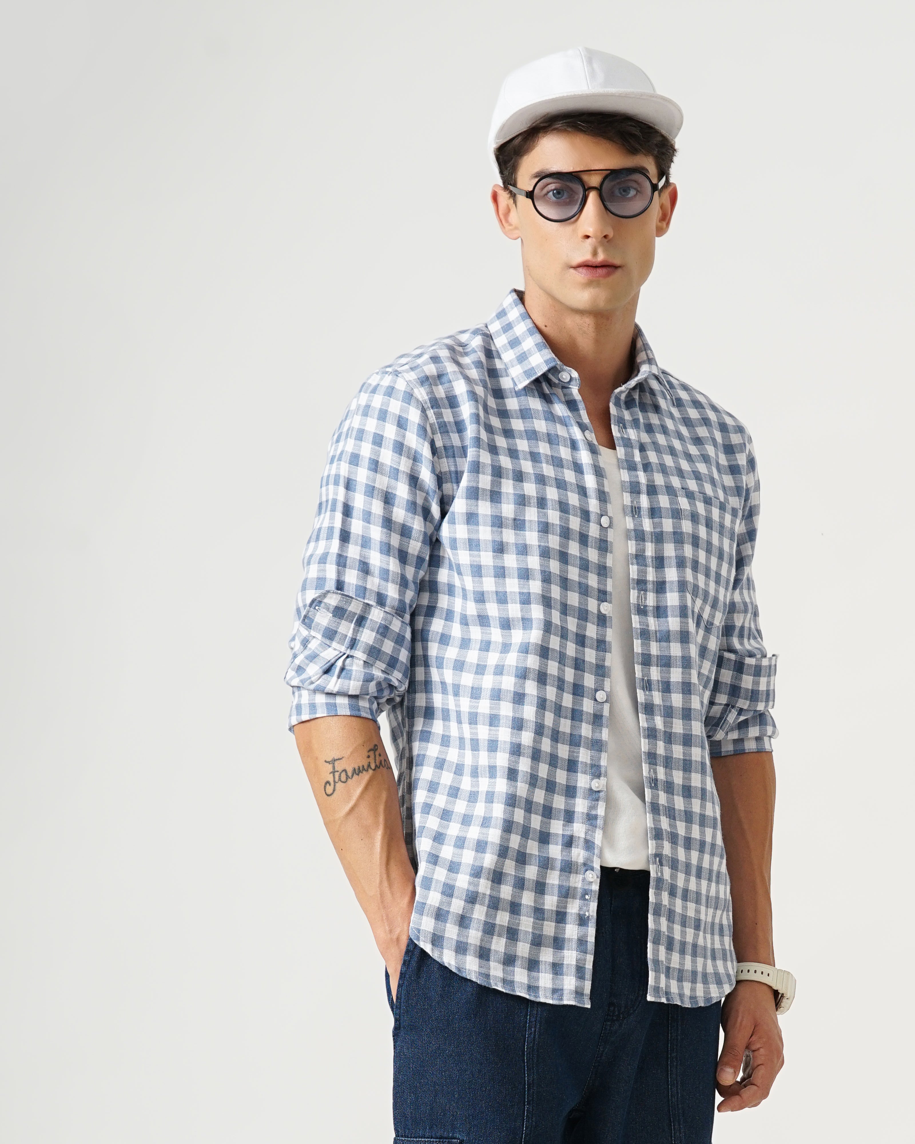 Men's Checks Shirt