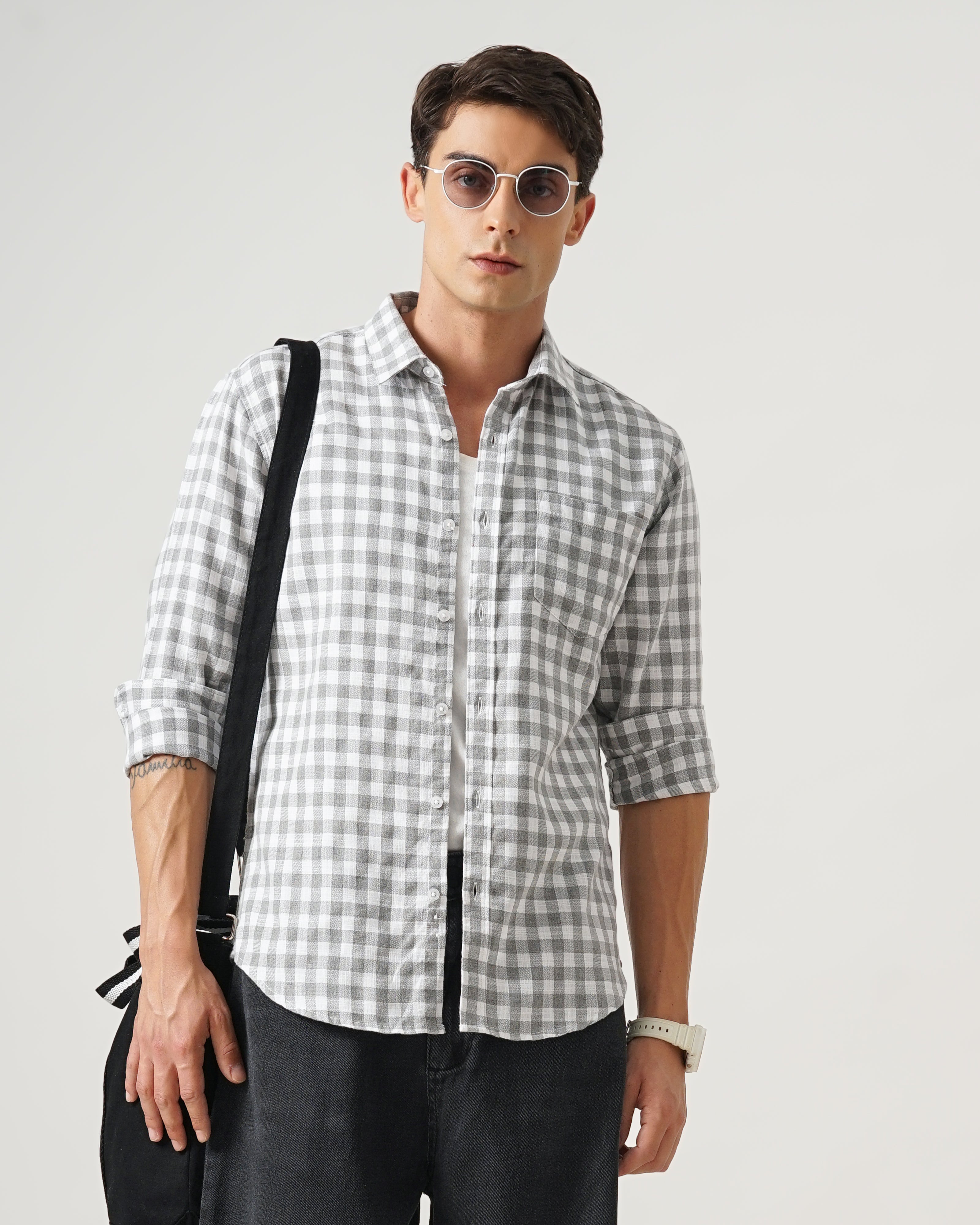 Men's Checks Shirt