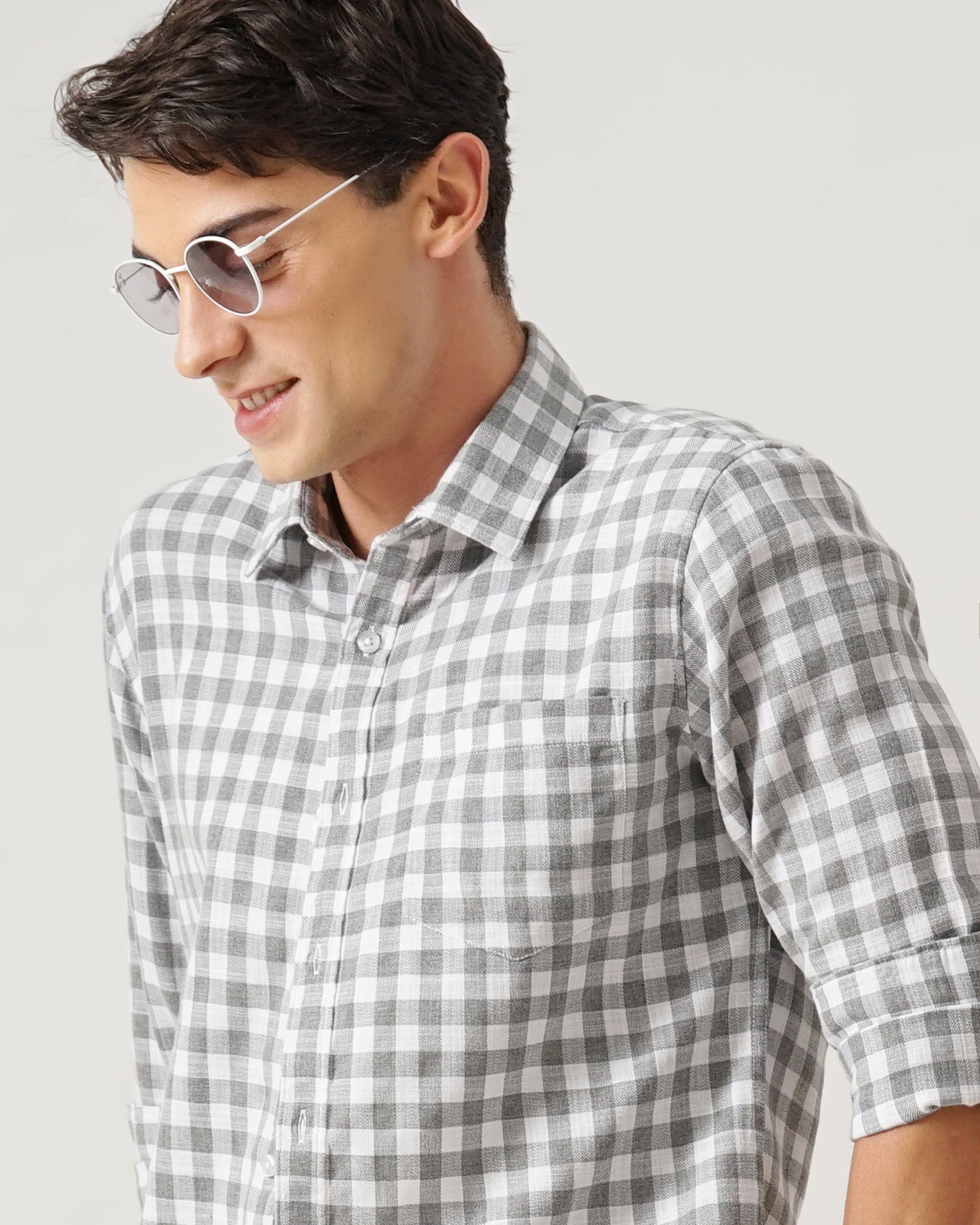Men's Checks Shirt