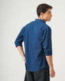 men's denim shirt