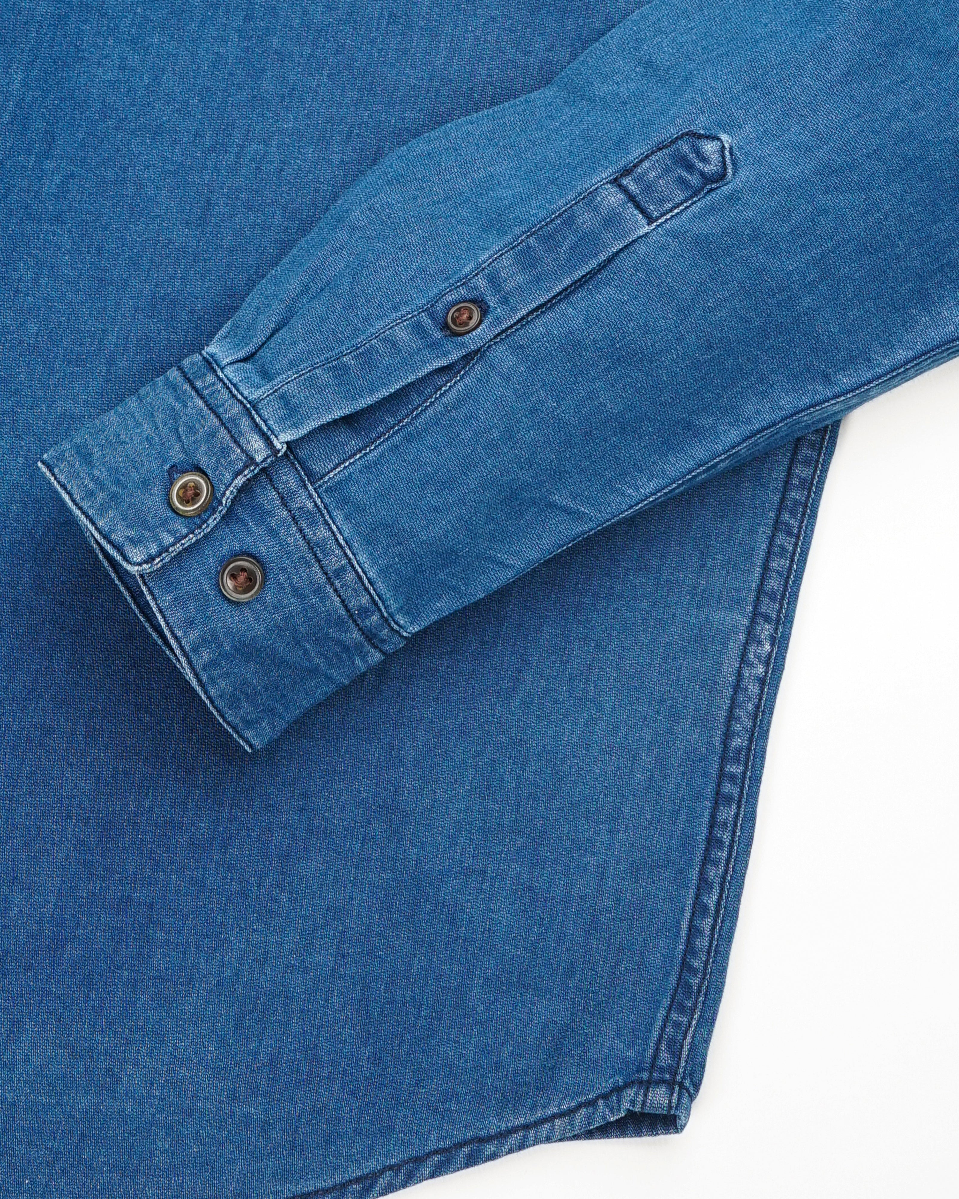 men's denim shirt
