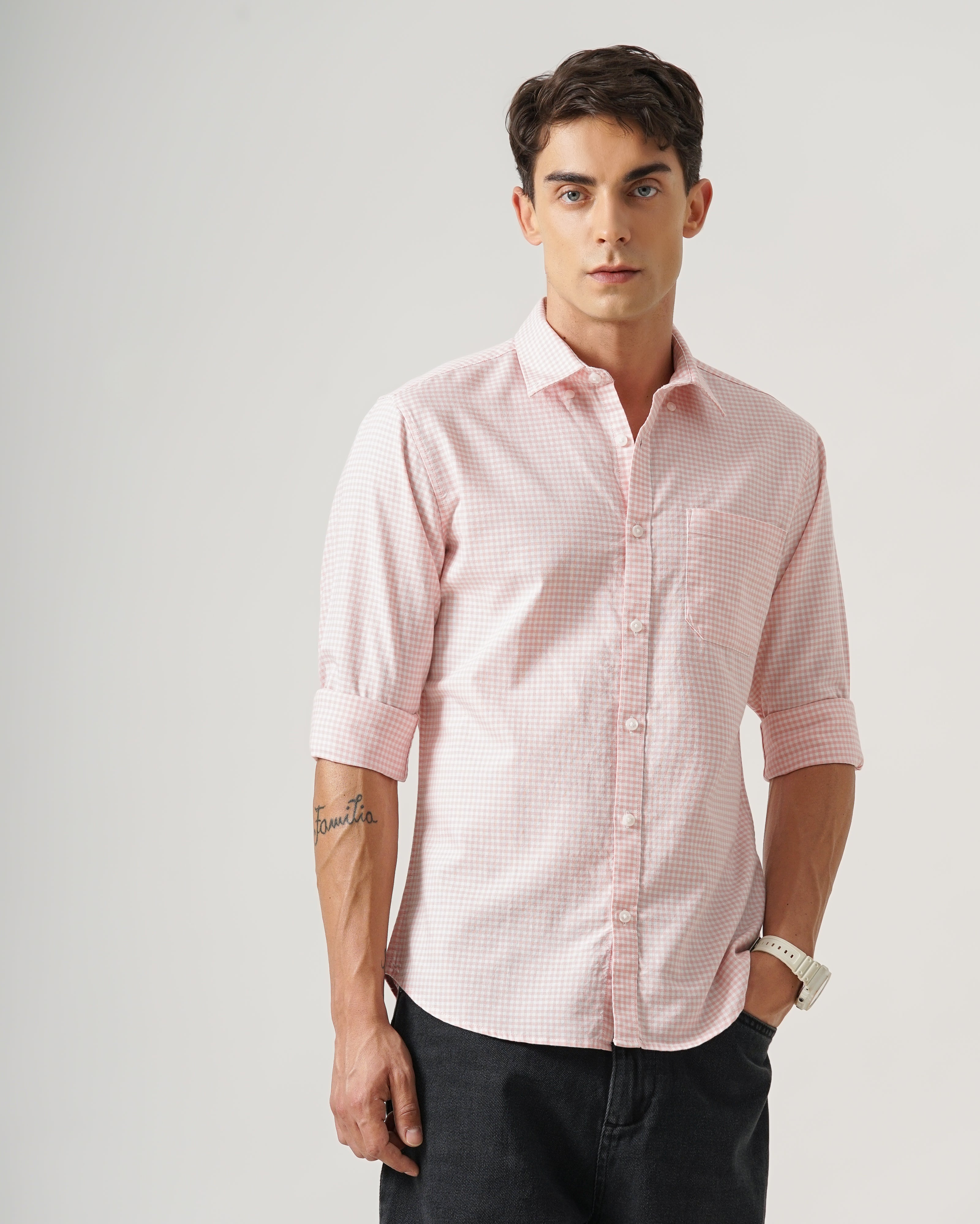 Men's Checks Shirt