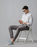 Men Standard Slim Fit Opaque Casual Shirt