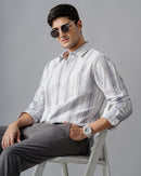 Men Standard Slim Fit Opaque Casual Shirt