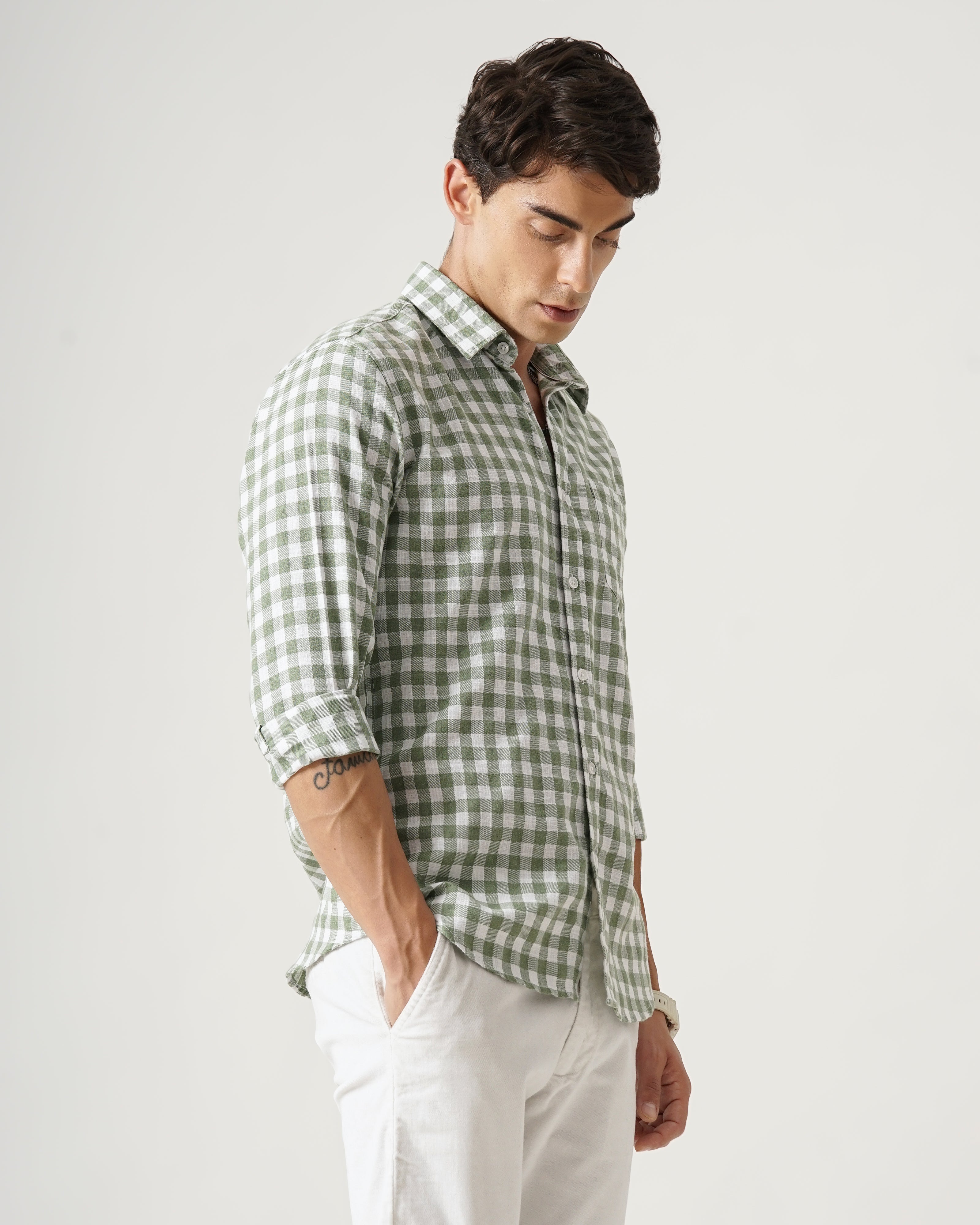 Men's Checks Shirt