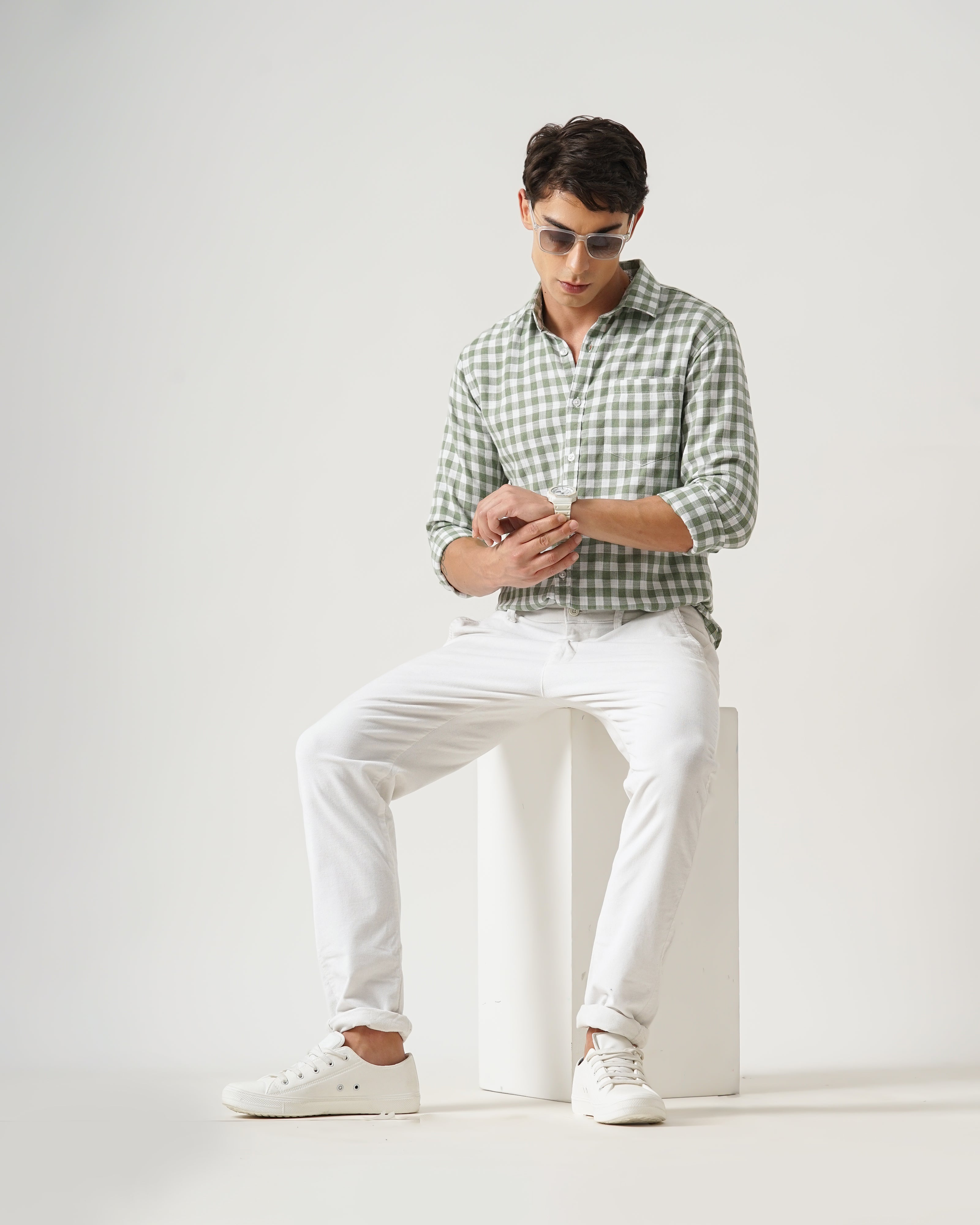 Men's Checks Shirt