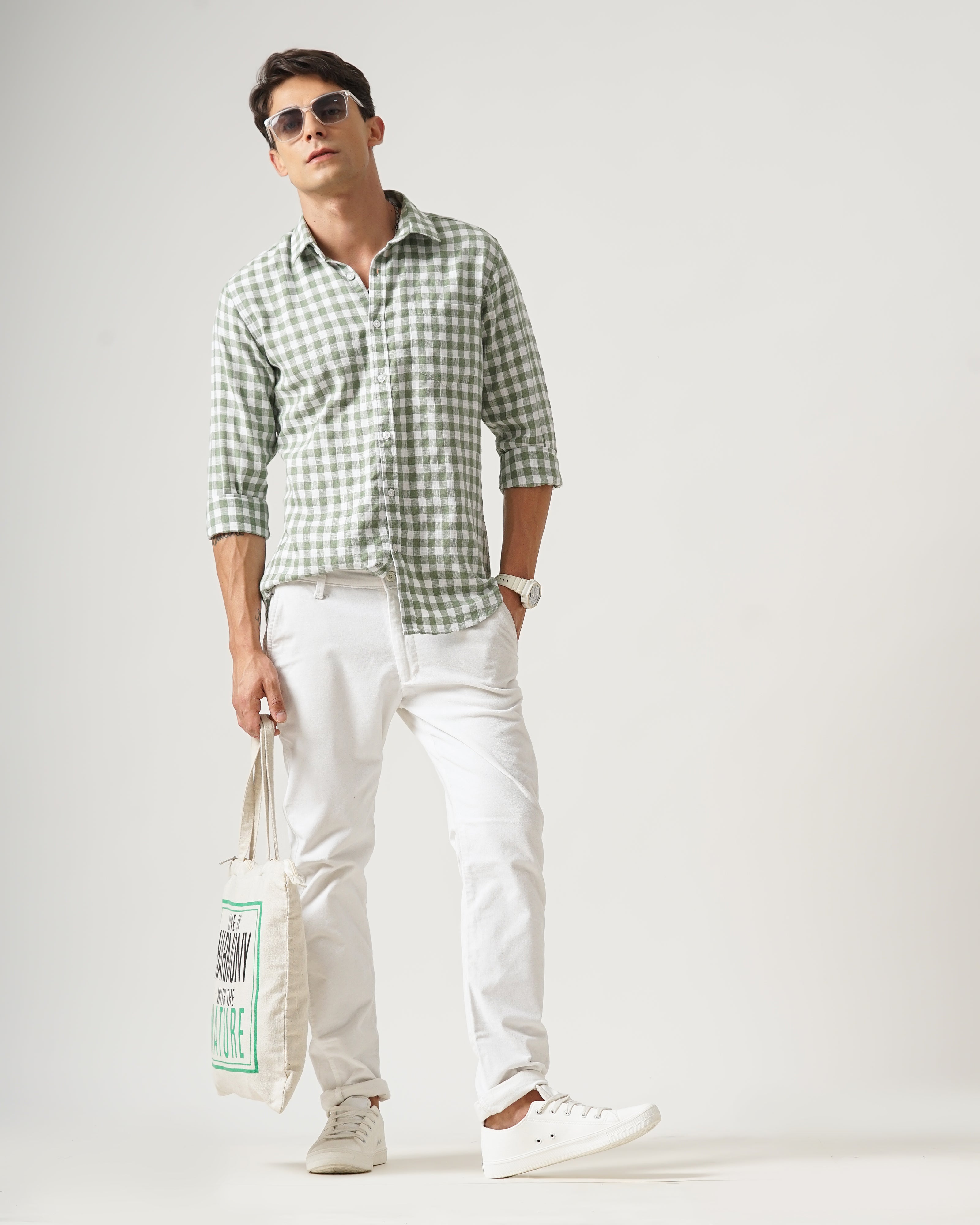 Men's Checks Shirt