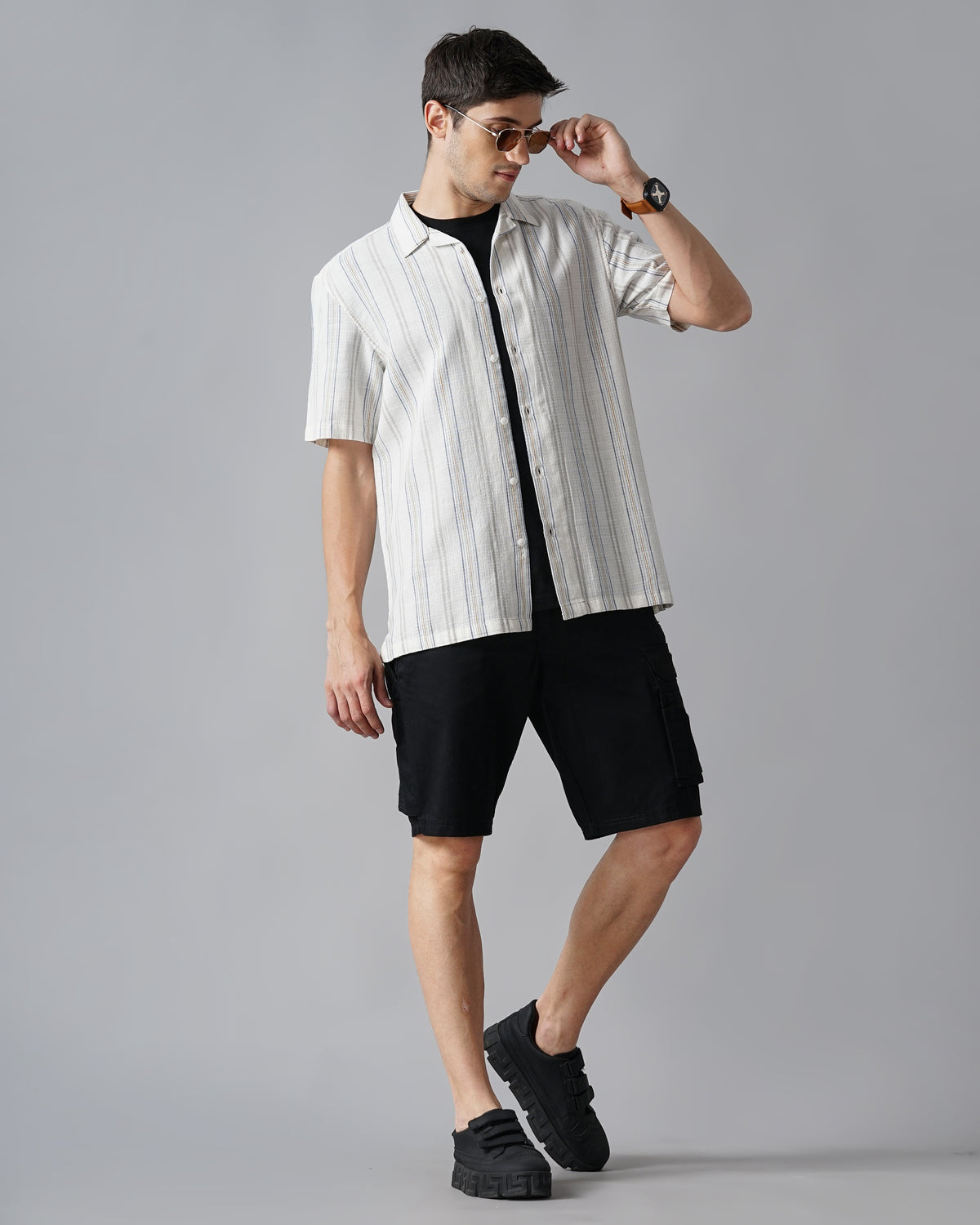 MEN'S STRIPES SHIRT