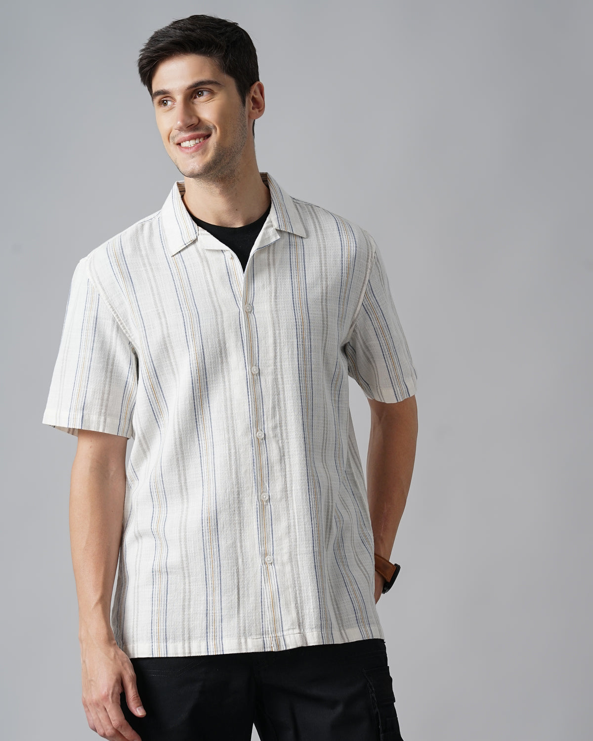 MEN'S STRIPES SHIRT