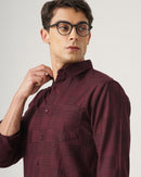 MEN'S SELF DESIGN SHIRT