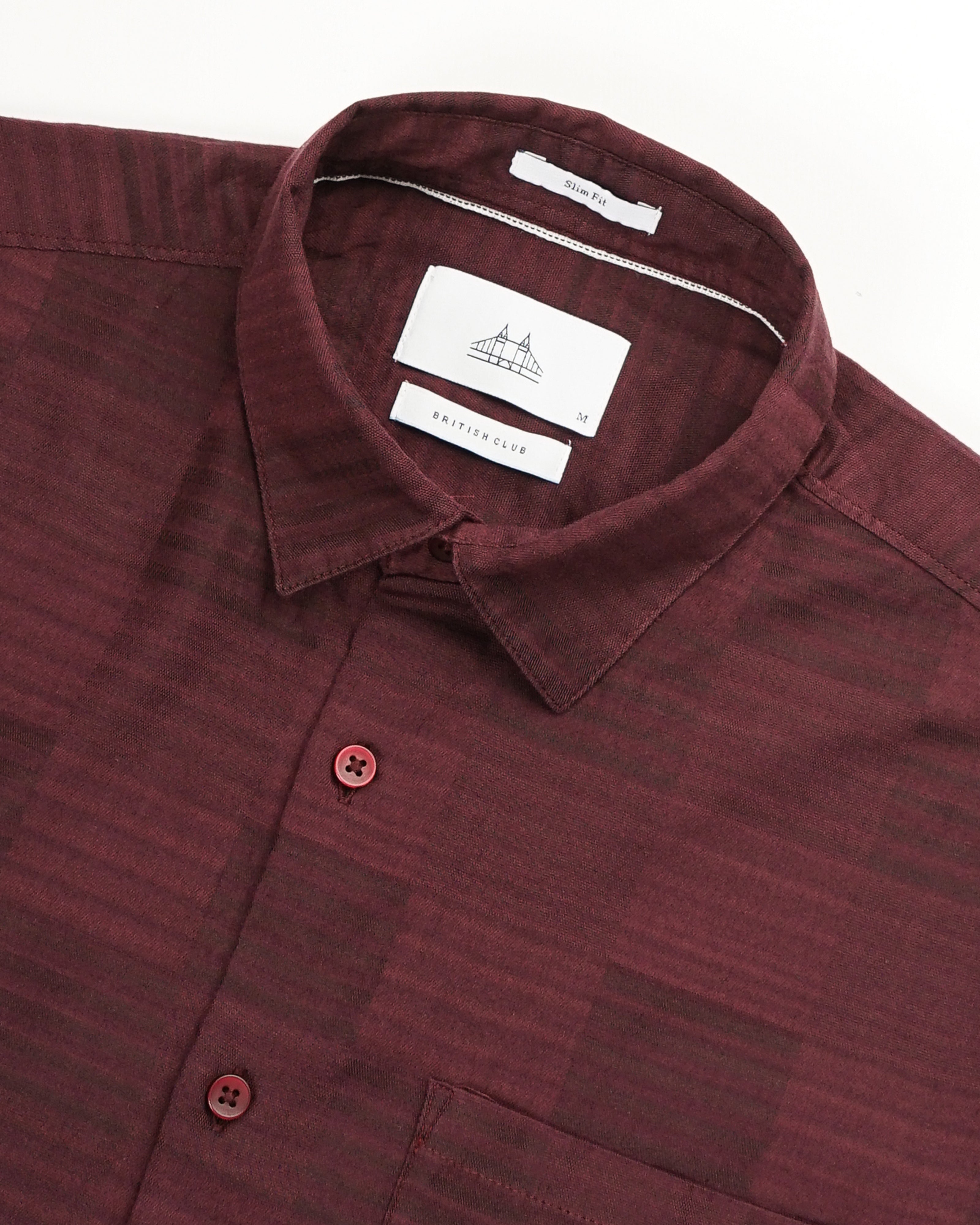 MEN'S SELF DESIGN SHIRT