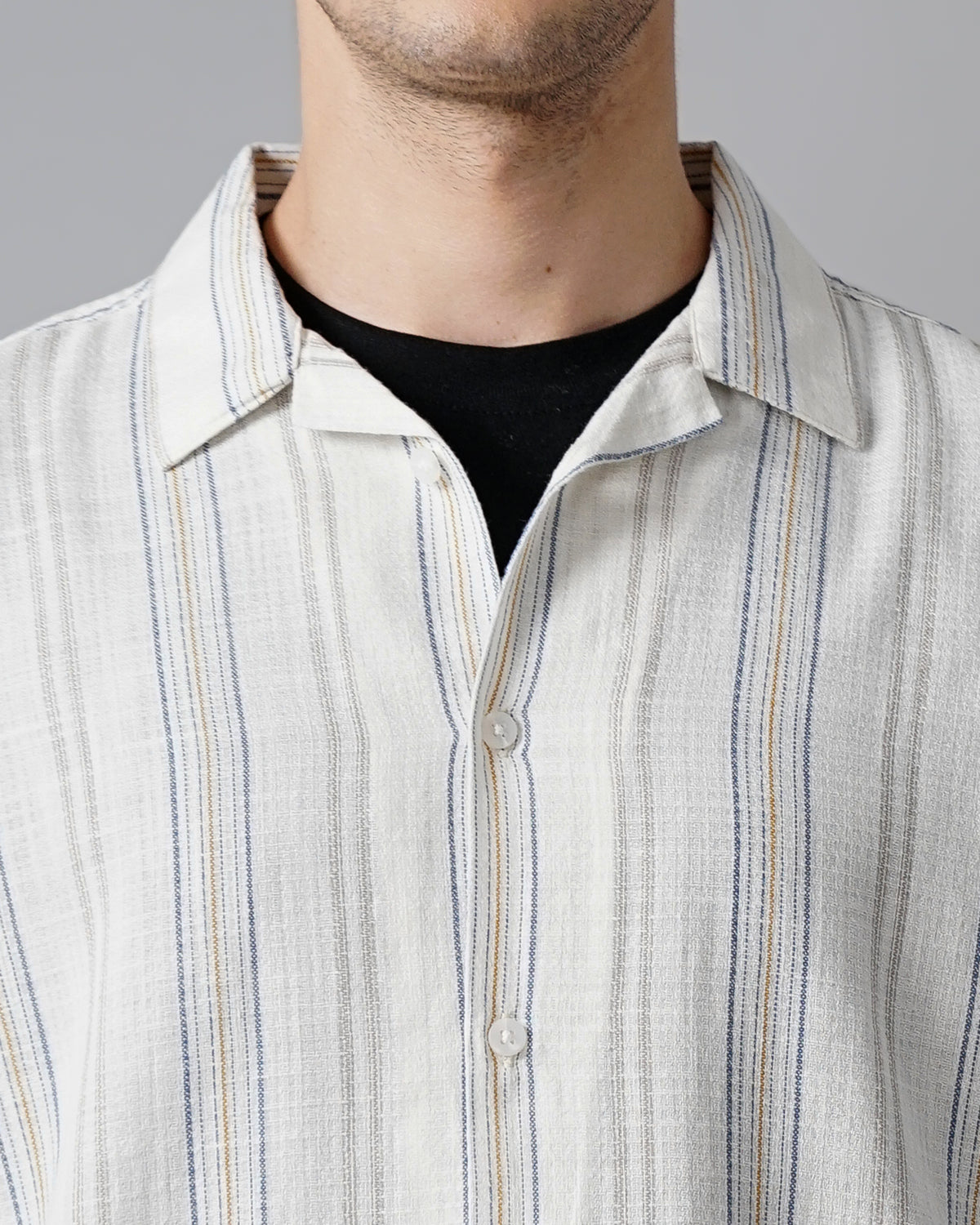 MEN'S STRIPES SHIRT