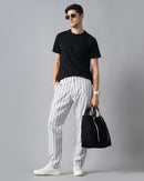 MEN'S REGULAR FIT STRIPE TROUSER