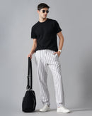 MEN'S REGULAR FIT STRIPE TROUSER